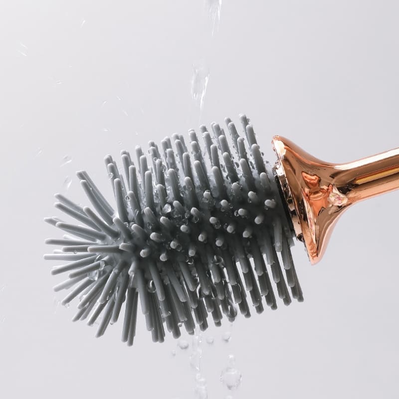 Brosse WC en Silicone avec Support