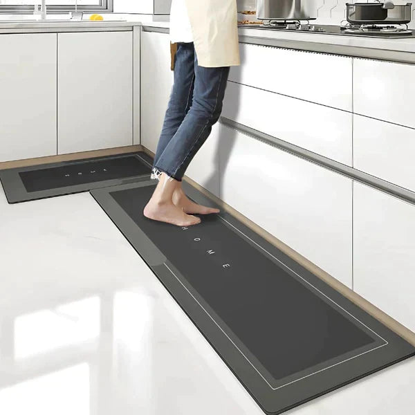 Tapis de Cuisine Antidérapant et Absorbant Premium